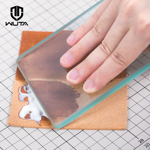 Tokonole Leather Burnishing Gum  Tempered Glass Polishing Board - Leather  Craft - Aliexpress